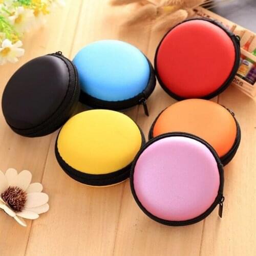 Earphone cable management box, data cable storage box, coin earphone protection box