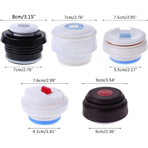 7.5cm Stopper For Thermos Thermos Bottle Cover Vacuum Flask Lid Thermocup CapThermose Outdoor Travel Stainless Termos