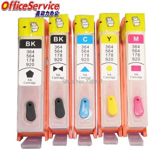 Refillable ink Cartridge For HP364 HP 364XL,for Photosmart B8550/B8553/B8558/C6380/C6383/C5324/C5383/C5380/C6324/C5390 printer