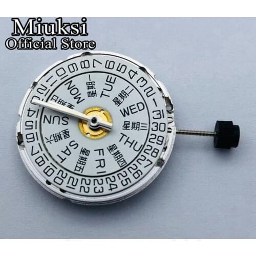 Seagull silver new original 2836-2 movement date week 28880VPH mechanical automatic movement