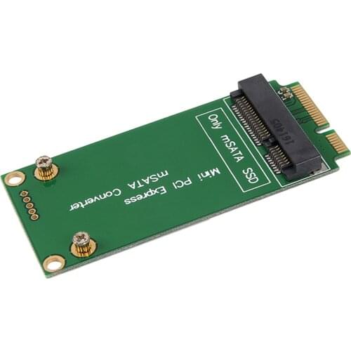 3*5mm mSATA SSD to Mini PCI-E SSD mSATA to PCI Express Converter Card Adapter for Asus