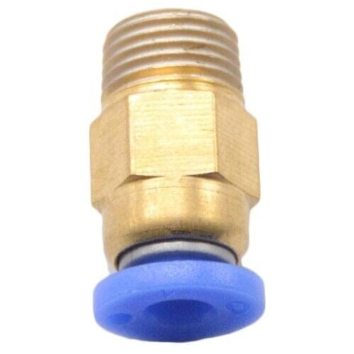 Pneumatic Connectors PC4-01 Remote V6 V5 J-head Bowden 1.75mm PTFE Tube 3.0mm3D Printer Parts Quick Coupler Fittings Hotend Part