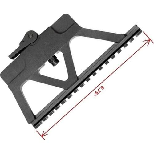 Quick Detach QD AK Gun Side Rail Scope Mount Picatinny Side Rail Mounting For AK 47 AK 74 Black