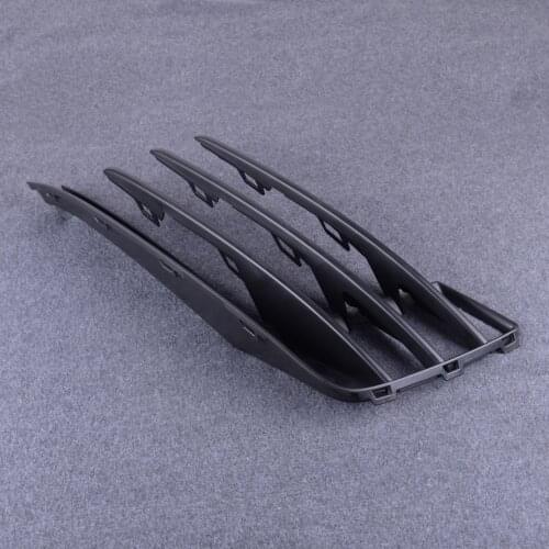 DWCX Car Front Left Side Bumper Grille Mesh Bottom Fog Lamps Light Bezel Trim Frame 5G0853666E fit for VW Golf GTI MK7 2015-2017