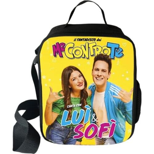 Me contro Te Cooler Lunch Bag Cartoon Girls Portable Thermal Food Picnic Bags for School Kids Boys Box Tote