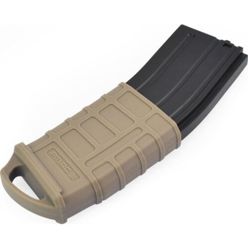 M4/M16 Tactical Fast Magazine Rubber Holster Outdoor Gun Hunting Accessories 5.56 Rubber Pouch Sleeve Slip Cover Mag Pouch Bag