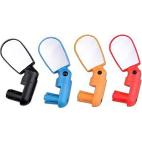 1PC Bike Rearview Mirror Bicycle Accessories Cycling Mountain Bike Handlebar Wide Angle Rear Rotate View Mirrors for Bicycles