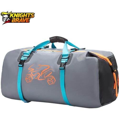 60L Motorcycle Bag Waterproof Motorcycle Backpack Helmet Bag Mochila Motociclista Motorcycle Tail Bag Moto Tank Bags
