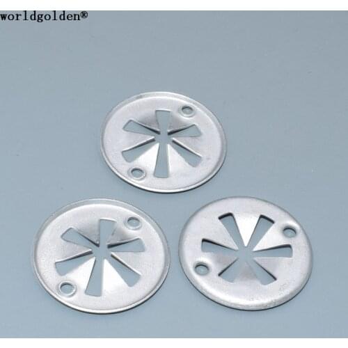 Worldgolden 100pcs metal clip Cowl Insulation Iron Sheet for vw N90335004