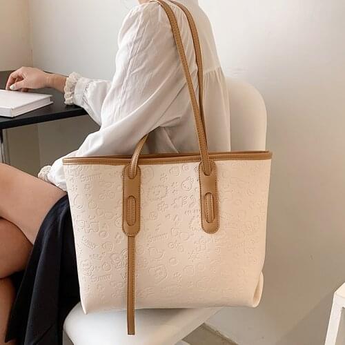 Large Capacity Women Pu Leather Handbags High Quality Ladies Shoulder Messenger Bags Fashion Female Casual Tote Travel Bag New