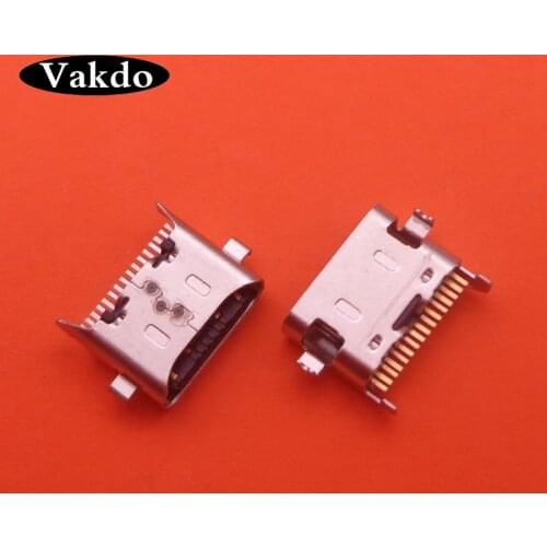 10pcs/lot Micro USB Charging Port Jack socket charger Connector dock For Samsung A20S A207F A 20S A20 S