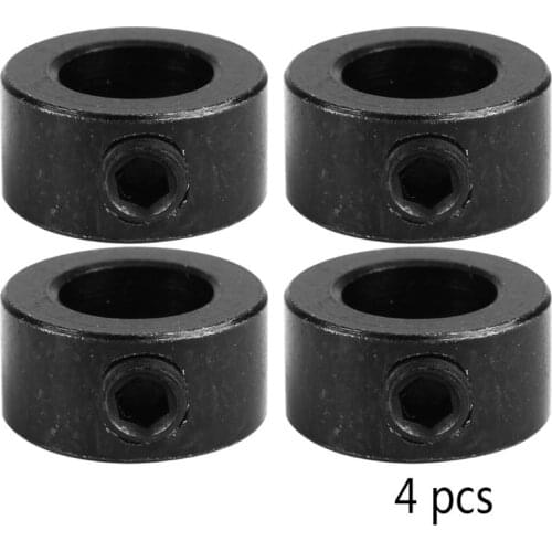 4PCS 8MM Shaft Lock Collar Stainless Steel T8 Lead Screw Lock Ring Block Isolation Column for openbuilds 3D Printer Parts Access