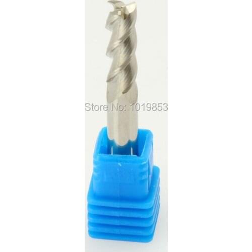 4pcs SLONS S200AL-5X5X75L 5mm shank diameter tungsten carbide end mill for Aluminium alloy