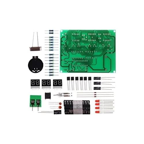 6 Bits Digital LED Electronic Clock DIY Kits PCB Soldering Practice Learning Board AT89C2051 FR-4 for Arduino