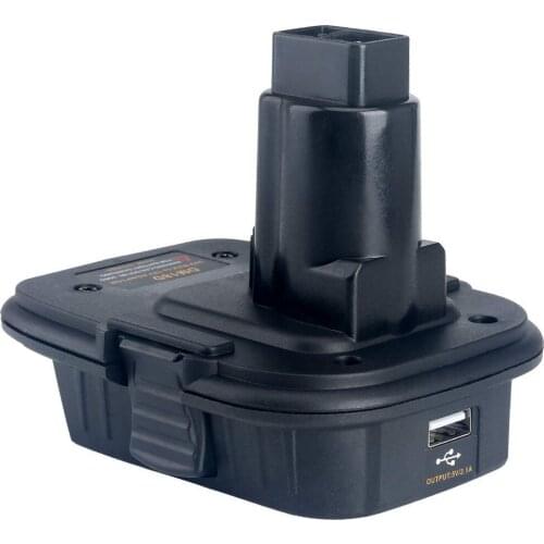 Car adapter DM18D for Dewalt DCA1820 with USB adapter,Convert DCB200 to Dewalt DC9096