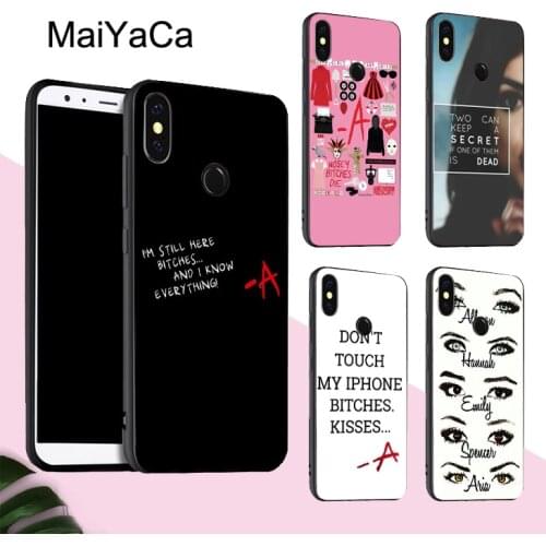 MaiYaCa Pretty Little Liars Case For POCO X3 F2 Pro Case For Redmi Note 8 Pro 8T 7 9 9S 9A 9C For Mi Note 10 Lite A3