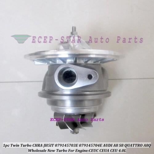 JH5IT Turbo Cartridge CHRA Core 079145704K 079145703E 079145704E For AUDI A8 S8 QUA-TTRO A8Q CEUC CEUA CEU 2010- 4.0L 079145704A