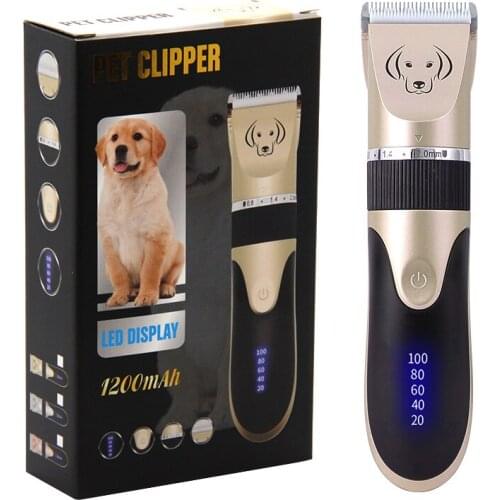Hair clipper dog trimmer professional hair clipper Rechargeable Electrical Hair Cutter Cat Shaving Dog Fur Pets Hair Trimmer