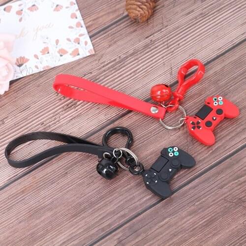 Fashion Video Game Console Controller Keychain Key Chain Ring Creative Cartoon Joystick Model Handle Keychain
