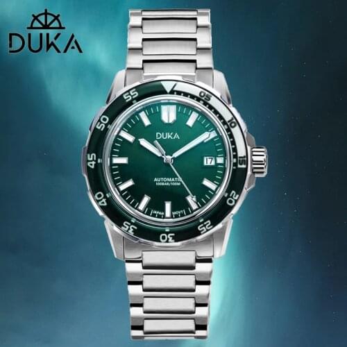 2021 New DUKA Mens Wrist Watch Top Luxury Brand Men Mechanical Wristwatches Casual Stainless Steel NH35 Waterproof Reloj Hombre