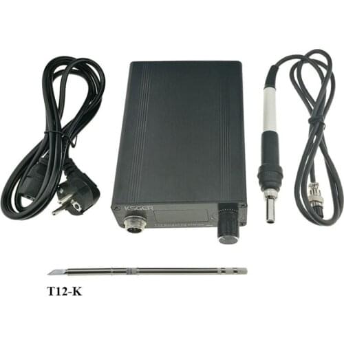 OLED T12 Soldering Iron Station Electric Iron DIY Handle Tool STM32 OLED Temperature Controller Holder Stand Welding T12-K