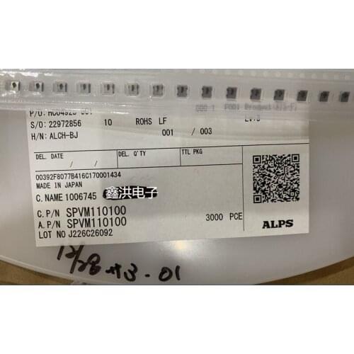 Original detection switch SPVM110100 small two-way action 3.5 x 2.8 x 1.5mm New and Original