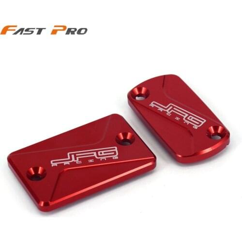 Motorcycle CNC Front & Rear Brake Reservoir Fluid Cover Cap For HONDA CRF250L CRF250M 2012 2013 2014 2015 2016 2017 2018 2019