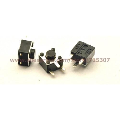 PHISCALE 20pcs 4.5*4.5*3.8/4.5x4.5x3.8MM side touch button switch 3pin