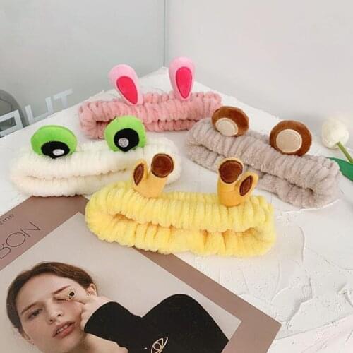 PROLY New Fashion Women Headband Lovely Elastic Hair Band Girls Soft Coral Velvet Headwear Face Washing Hair Accessories