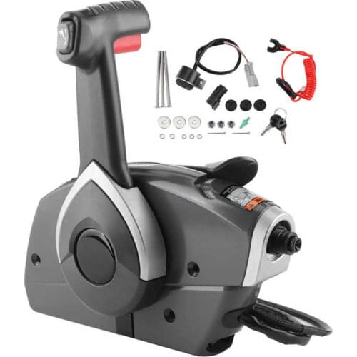 Boat Remote Control Box Outboard Remote Control Box Assembly 5006180 Prewired Mount Fit for Johnson/Evinrude/OMC BRP