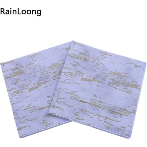 [RainLoong] Print Spots Floor Tile Patterned Paper Napkins Tissue For Party Decoration Decoupage 33*33cm 1 pack (20pcs/pack)