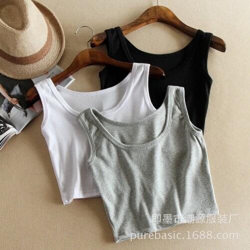 Soft Leakage navel short Women Sexy Soft Tank Tops Solid Sleeveless vest,Camisole Vest Top Cropped For Ladies