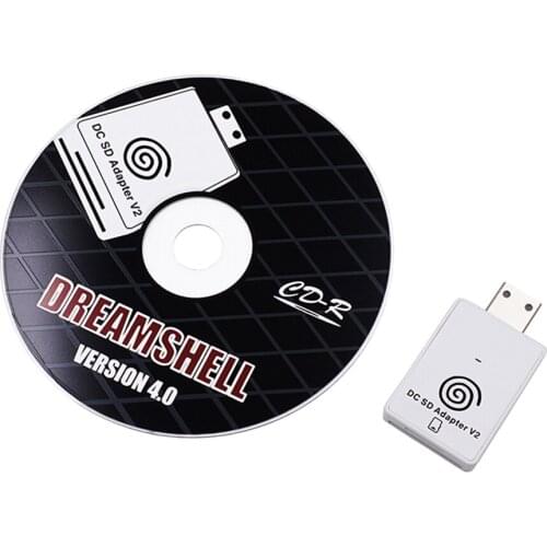 100% Brand New and High Quality For Sega Dc Game Console Sd/Tf Card Reader Sega Dreamcast Dreamshell v4