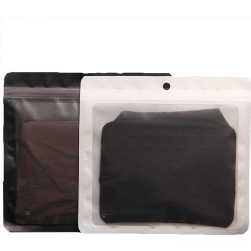 18x17cm Clear Front Plastic Packaging Bags X-mas Socks Underwear Mask Towel Pantyhose Sexy Lingerie Packing Pouches