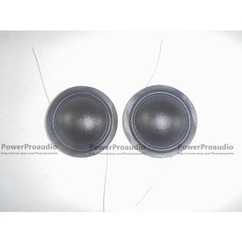 2pcs 25.4mm 25.5mm (1") Transparent silk diaphragm dome Tweeters voice coil 8 ohm