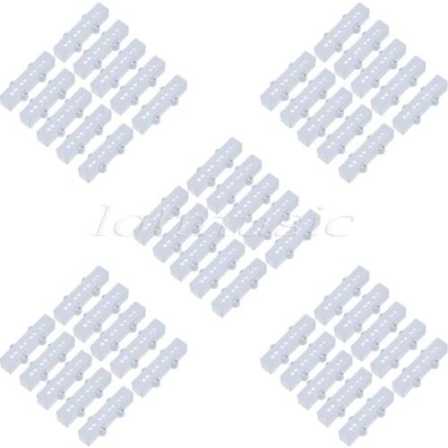 50 Pcs Quality 92MM Bass Neck C White Plastic for Jazz Bass Replacement