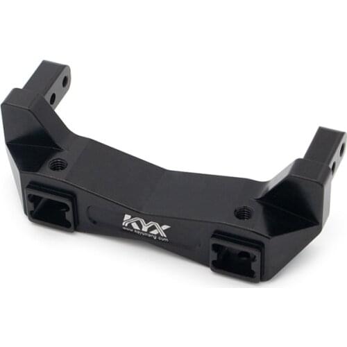 KYX Racing Aluminum Alloy Rear Bumper Mount Frame Plate Upgrades Parts for RC Crawler Car Traxxas TRX-4 TRX4