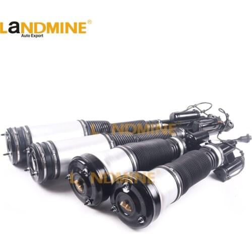 Free Shipping 4PCS Air Ride Rear Suspension Air Spring Front Strut Assembly Fit Mercedes W220 4MATIC 2203205013 2203202238(138)