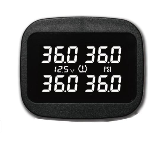 Promata car tpms wireless tire pressure monitoring system cigarette lighter power systems with 4 sensors