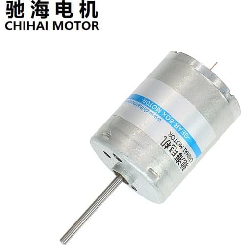 ChiHai Motor CHR-RK370-3762-23L Long output shaft of permanent magnet micro DC motor DC3.7V 6.0V
