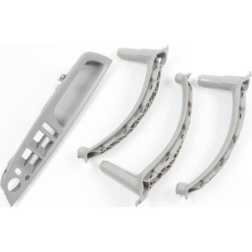 For BMW X5 X6 E70 E71 E72 Car left front drivers seat LHD Inner Door Panel Handle Pull Trim Cover Auto Interior Armrest