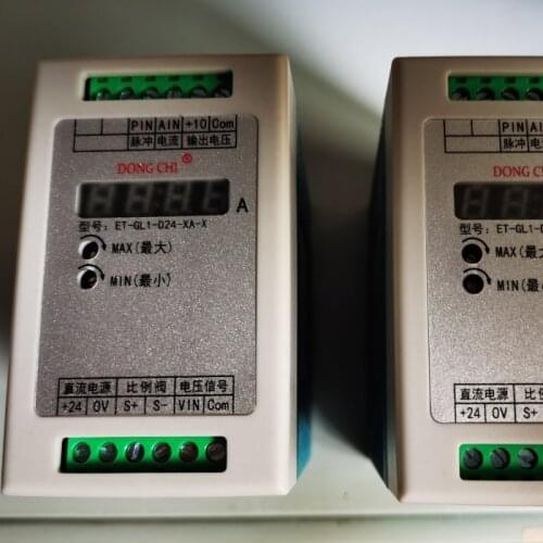 ET-G1-D24-XA-X Proportional Valve Controller-Dongchi Electronic Proportional Amplifier Board-compliance Valve Amplifier