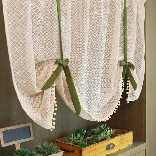 HOWDECOR Roman Blinds On The Windows