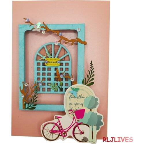 Card Front Shadow Frame Metal Cutting Dies Stencils for DIY Scrapbooking Stamp/photo album Decorative Embossing DIY Paper Cards