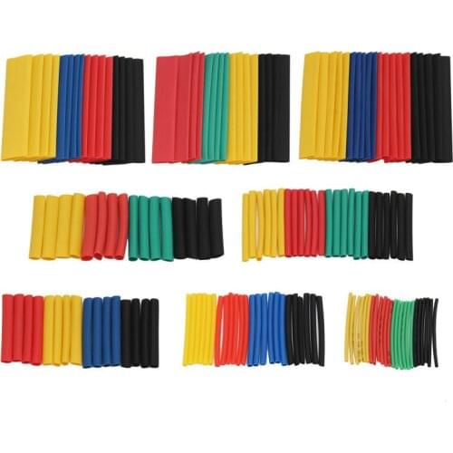328/580pcs Heat Shrink Tubing Kit environmental protection Wire Wrap Butt Connectors Heat-Shrink Tubes Waterproof Wire Terminals