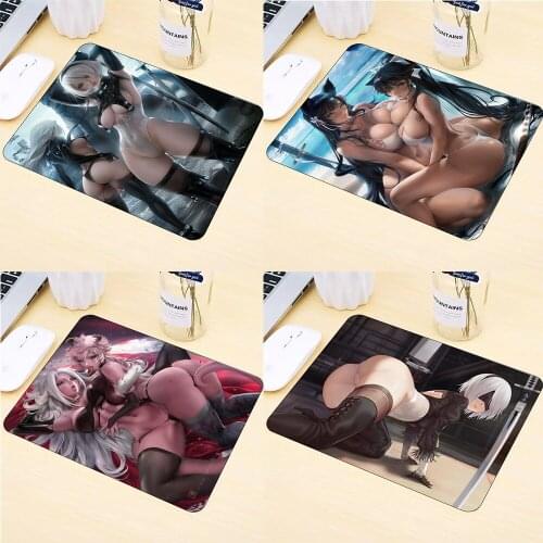 Small Mouse Pad Sexy Girl Sexy Nier Big Ass Big Tits Laptop PC Gamer Accessories Keyboard Office Desktop Anime Mouse Pad Deskmat