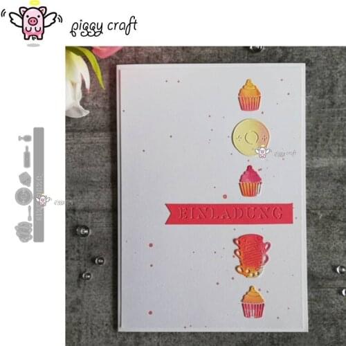 Piggy Craft metal cutting dies cut die mold Invitation combo decoration Scrapbook paper craft knife mould blade punch stencils
