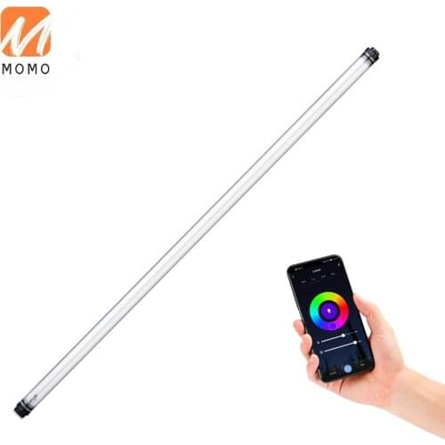 P120 4FT CRI95+ TLCI96+ 18W App Remote Control Waterproof IP68 LED RGB Video Tube Lights for Filmmaking