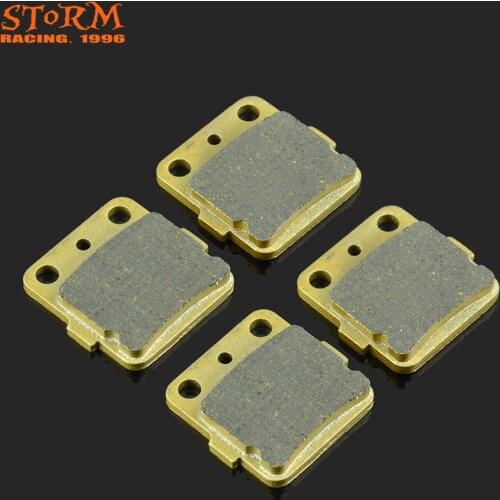 Motorcycle Front and Rear Caliper Brake Pads For DVX CR CRF ATC TRX YFS YFM YFZ YZ WR TE KX TC KSF KFX KVF KEF RM LT-Z 125 250