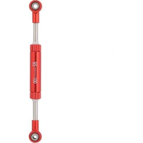 Adjustable Steering Servo Link Rod Panhard Bar for 1/10 RC Crawler Axial SCX10 Traxxas TRX4 D90 Redcat GEN8